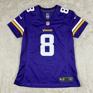 Nike NFL Minnesota Vikings Cousins #8 On Field Jersey Purple Women's Medium
